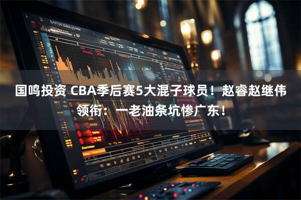 国鸣投资 CBA季后赛5大混子球员！赵睿赵继伟领衔：一老油条坑惨广东！